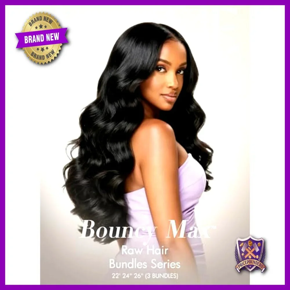 Virgin Brazilian Hair Extensions 18 20 22 Inch Body Wave 3 Pack - Picture 2 of 6